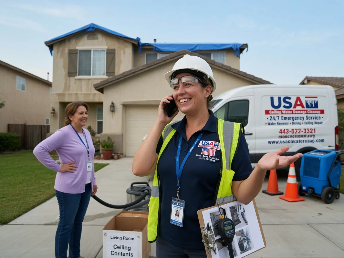 Ceiling Water Damage Restoration Damon, TX FAQs